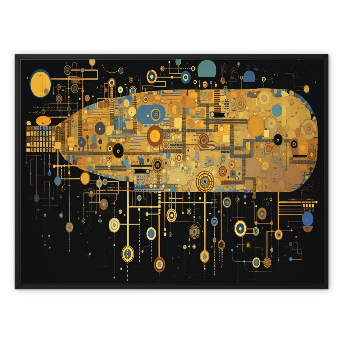 airship Framed Canvas