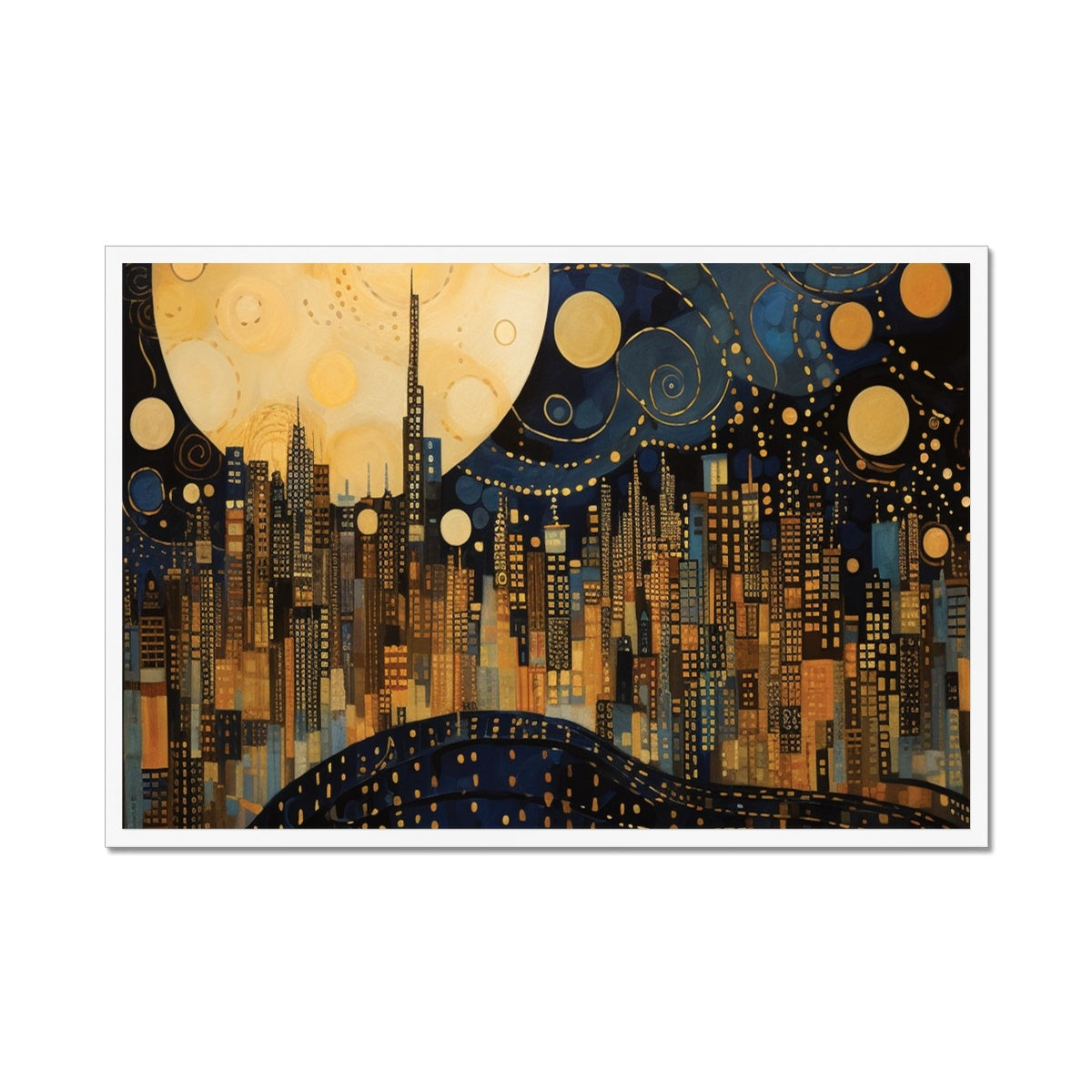 metropolis Framed Print