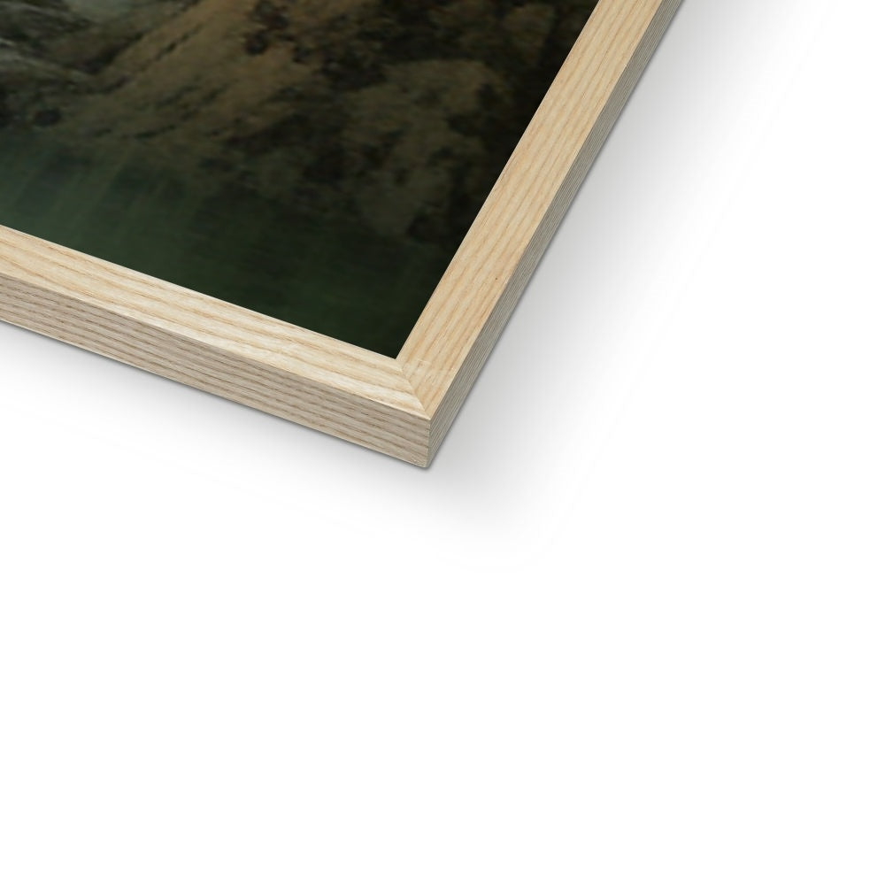 平和 (Heiwa), (peaceful) Framed Print