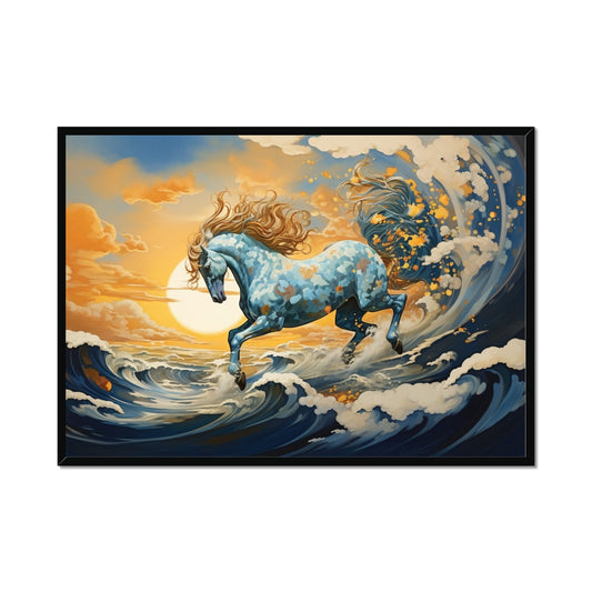 seahorse i Framed Print